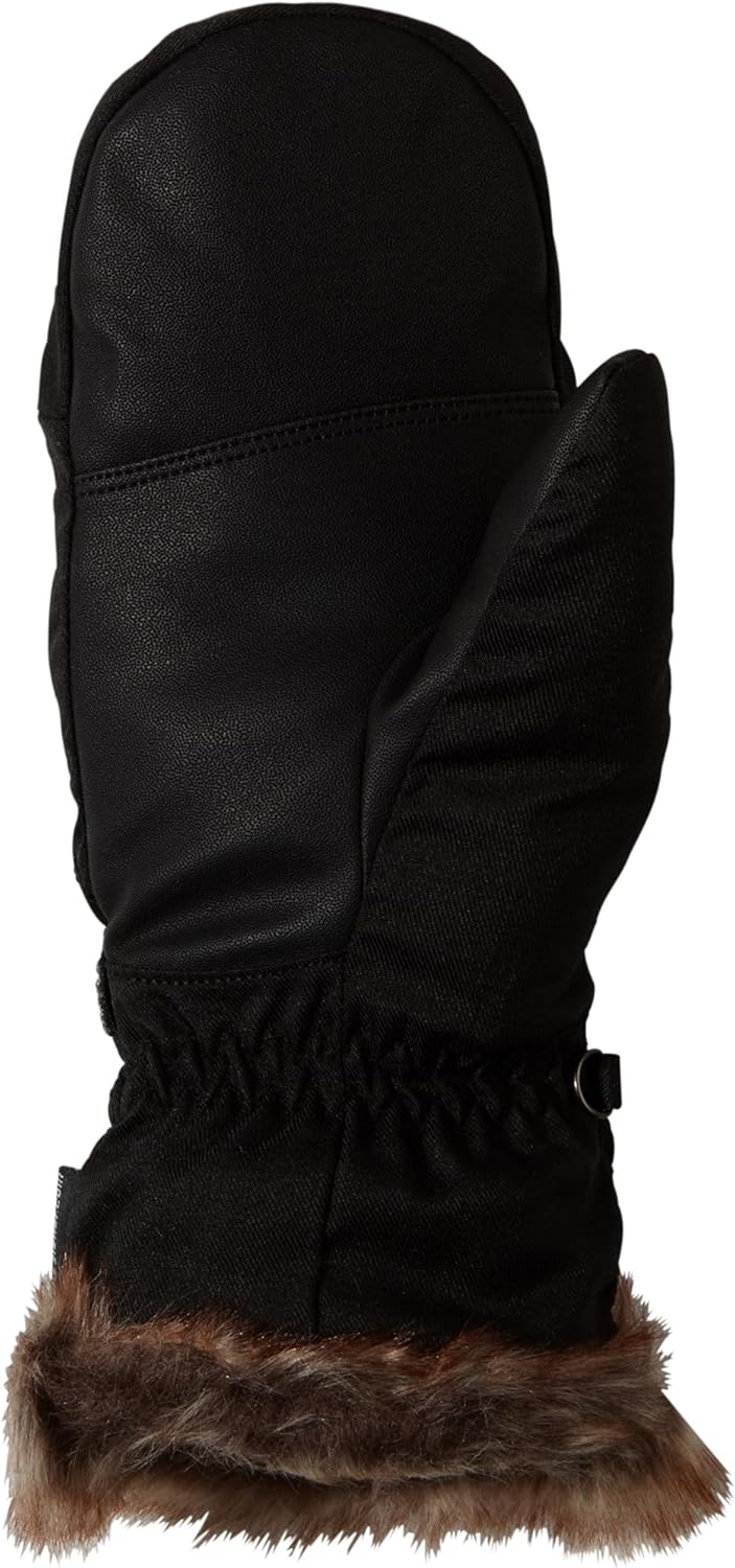 Ziener Damen KEM Mitten Lady Glove Ski-Handschuhe/Wintersport | Warm, Atmungsaktiv 6 black-stru, 6 b