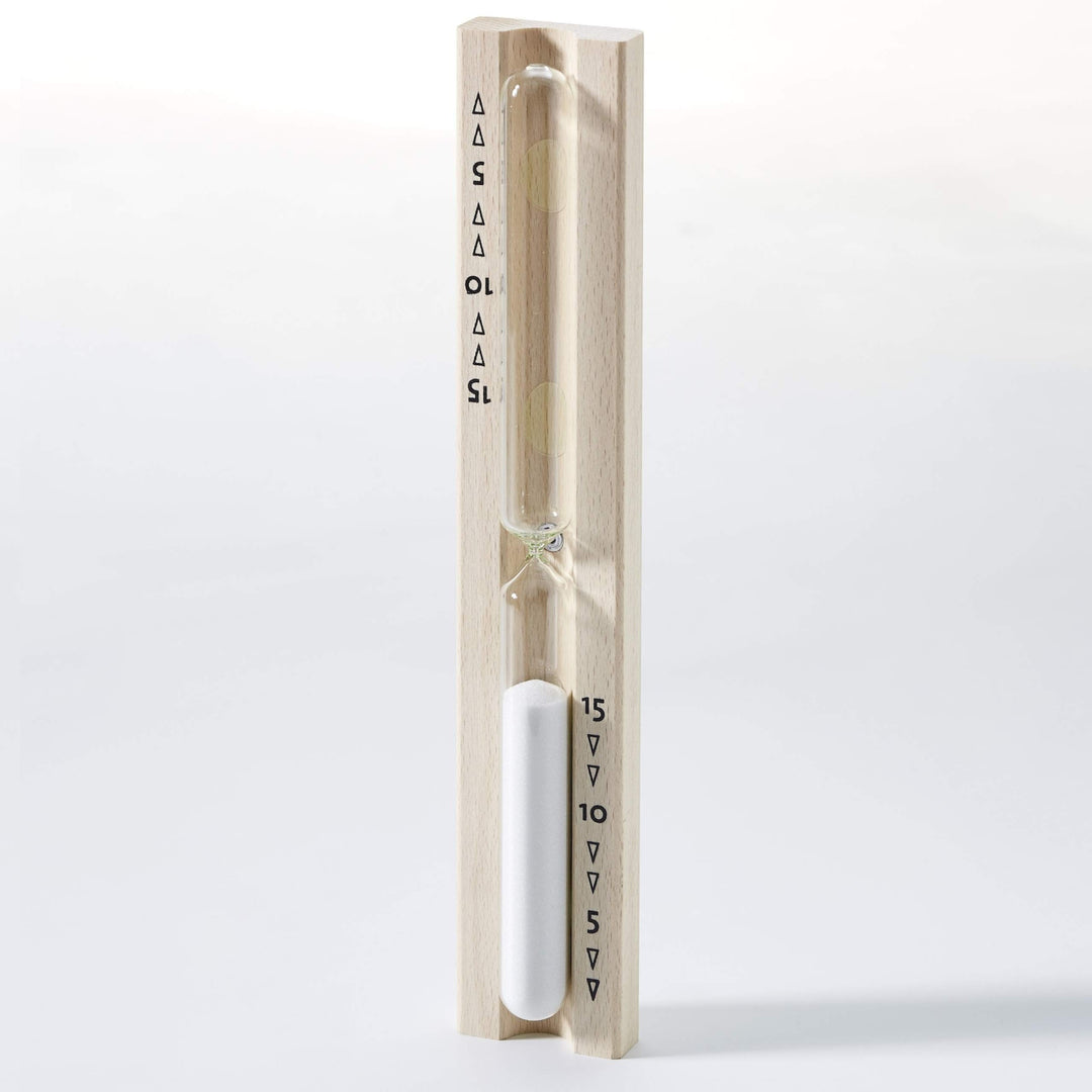 Sanduhr Eco 15 Minuten Saunazubehör Saunauhr S2245