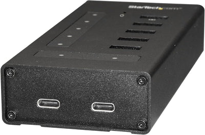 StarTech.com USB Hub 7 Port - Metall - USB-A zu 3x USB-C und 1x USB-C - USB 3.0 - 5GBit/s - Industri