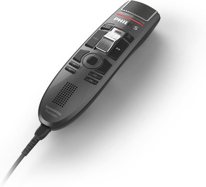Philips SMP3710 SpeechMike Premium Touch, USB-Diktiermikrofon für kristallklare Aufnahmen und beste