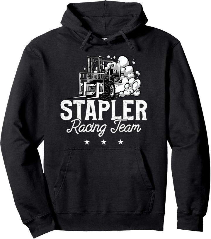 Stapler Racing Team Staplerfahrer Gabelstapler Pullover Hoodie