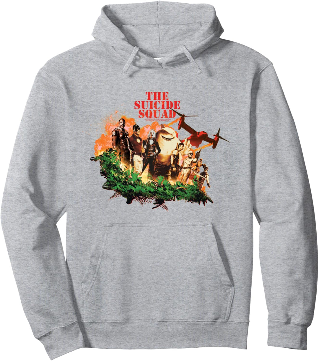 The Suicide Squad Squad Explosions Pullover Hoodie