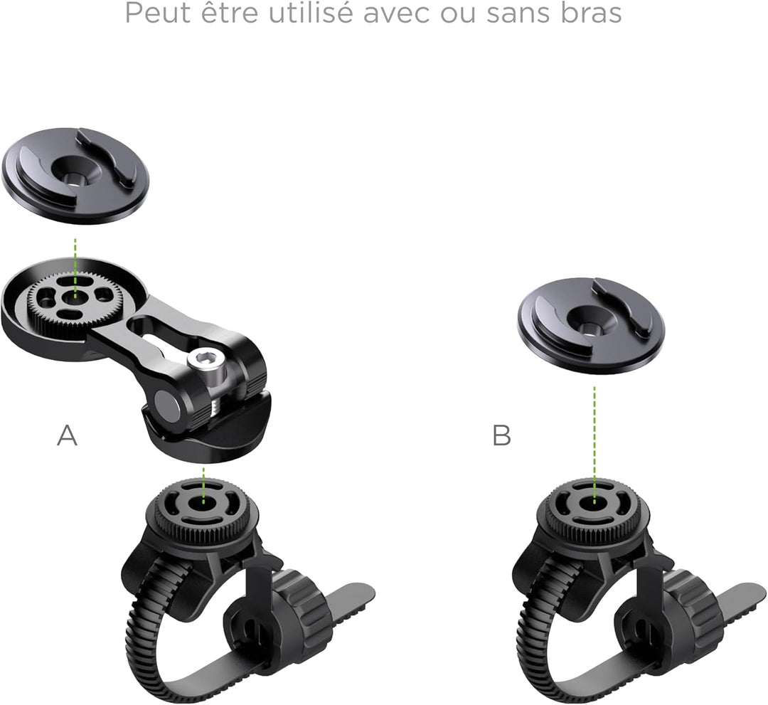 SP CONNECT Fahrrad-Handyhalterung | SPC+ | Handyhalter für Fahrradlenker | Fahrradhandyhalterungen f