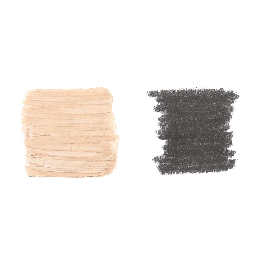 NYX Damen Kosmetika, Multicolor, One Size 08 Black/Golden Peach 1 stück (1er Pack), 08 Black/Golden