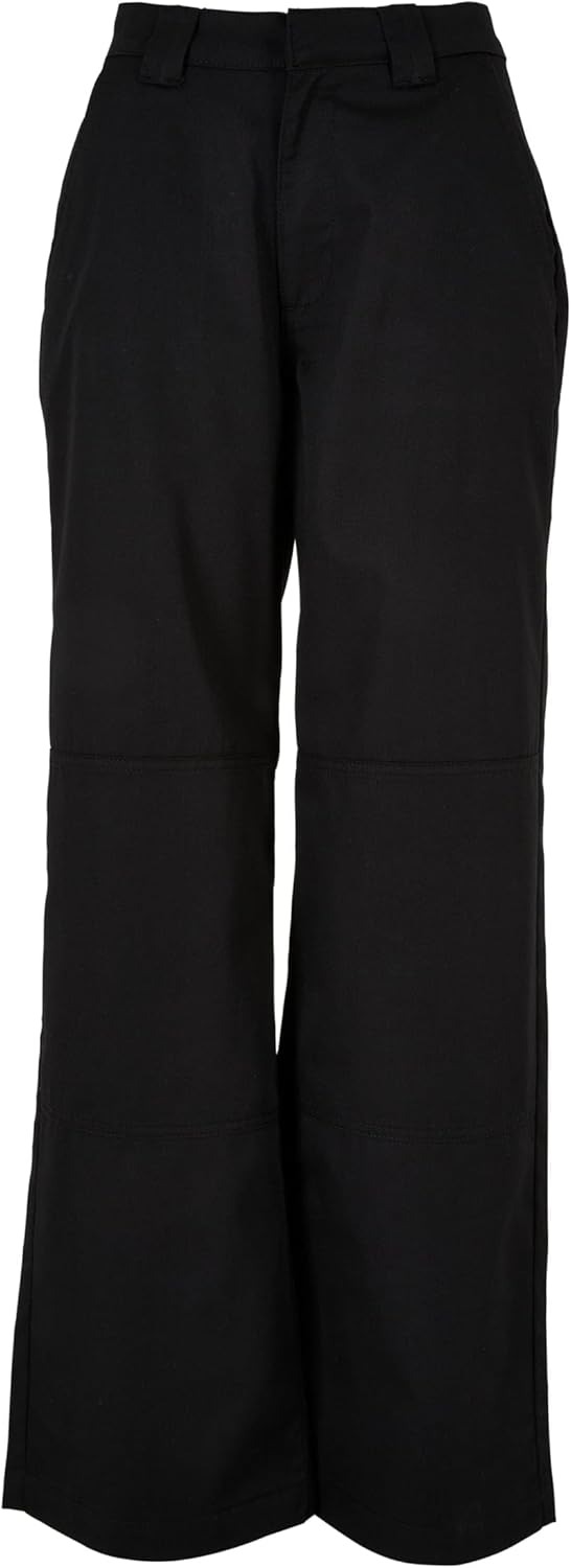 Urban Classics Damen Ladies Straight Leg Workwear Pants Hose 28 Schwarz, 28 Schwarz