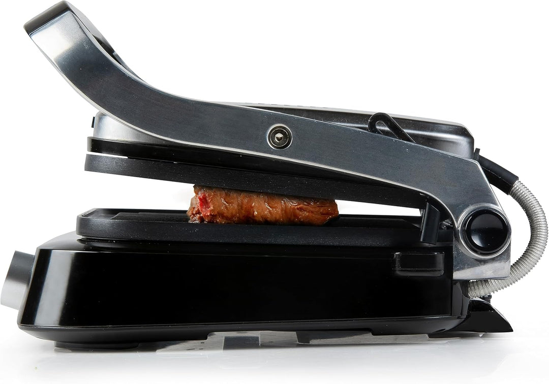 DOMO DO9249G Kontaktgrill - Grill Genius - Cool Touch Funktion - Ideal zum Grillen von Paninis, Toas