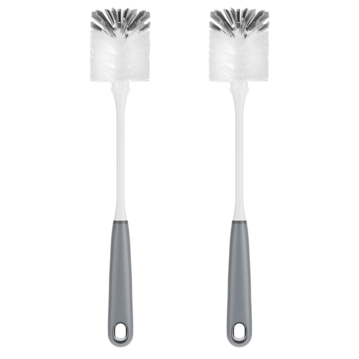 MR.SIGA Flaschenbürste mit langem Griff, Flexible Scheuerbürste für Wasserflaschen, Gläser, Tassen,