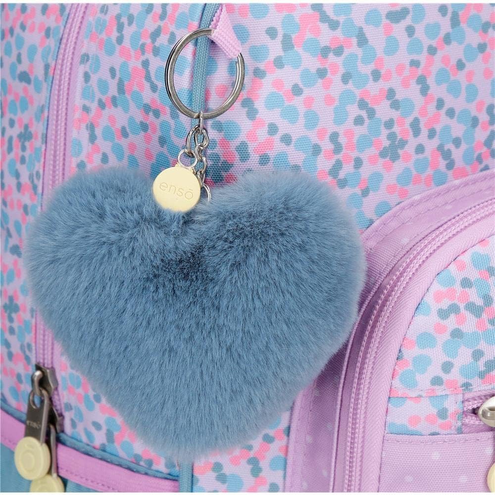 Enso Süsses Mädchen Kleiner Rucksack Lila 19x23x8 cm Polyester 3,5L Mochila pequeña Beere, Mochila p