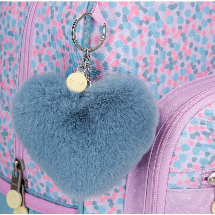 Enso Süsses Mädchen Kleiner Rucksack Lila 19x23x8 cm Polyester 3,5L Mochila pequeña Beere, Mochila p