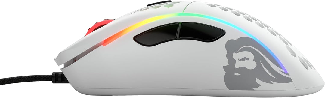 Glorious Model D Wired Gaming Mouse - 68g Superlight Honeycomb Design, RGB, Ergonomic, Pixart 3360 S