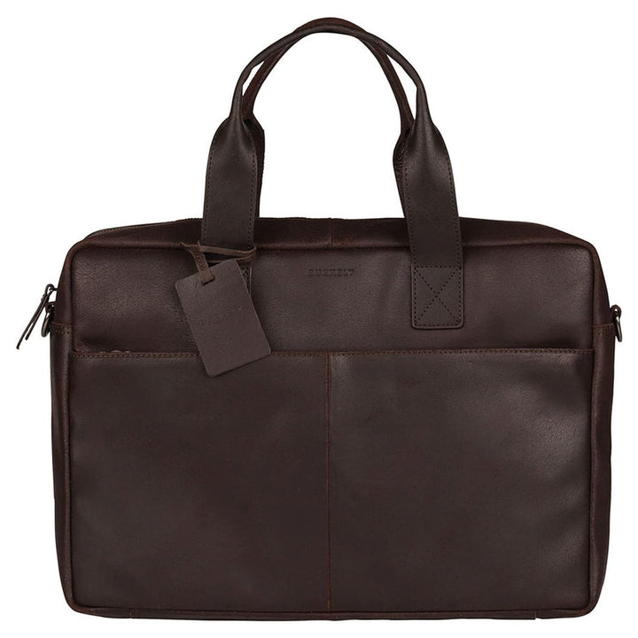 Burkely Vintage River Workbag - Laptoptasche 15.6'' 41 cm Braun, Braun