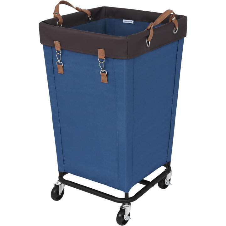 StorageWorks 160L Wäschewagen mit Rollen, grosser Wäschekorb mit Rollen für Wäsche, Wäschewagen mit