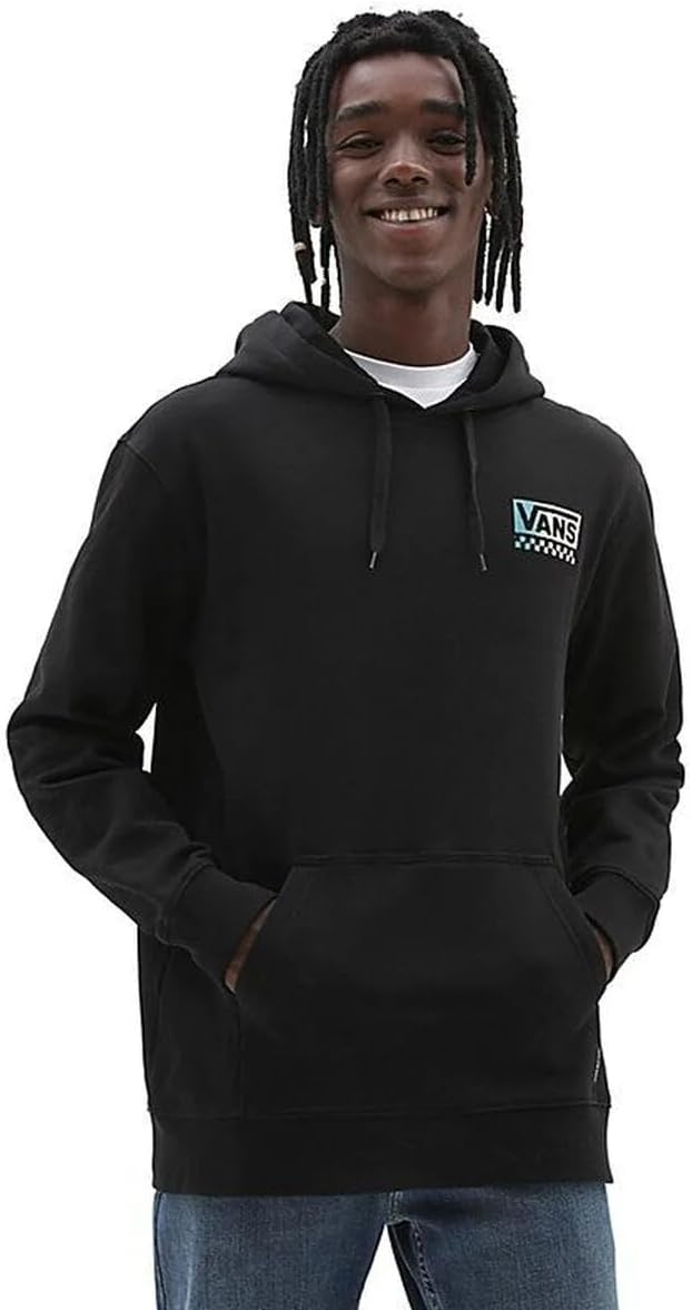 Vans Herren Global Stack Po Kapuzenpullover, Schwarz, L