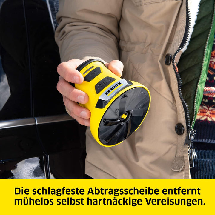 Kärcher Elektrischer Eiskratzer EDI 4 Limited Edition, Ganzjahreslösung Für Autoscheiben (mit Scheib