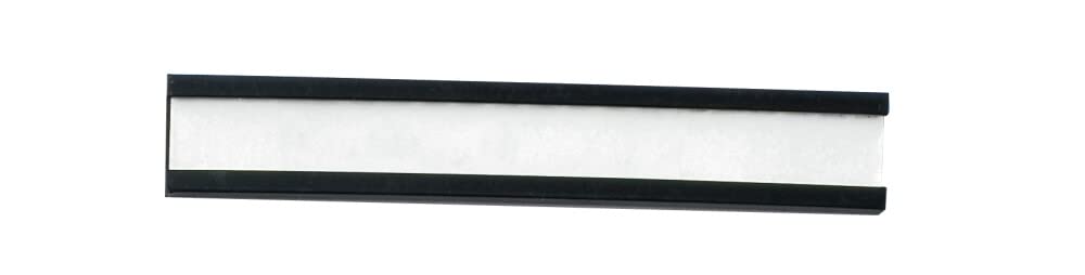 Legamaster 7-450700 Magnetische Etikettenträger für Whiteboards, 24 Stück, 30 x 90 mm, schwarz 30 x