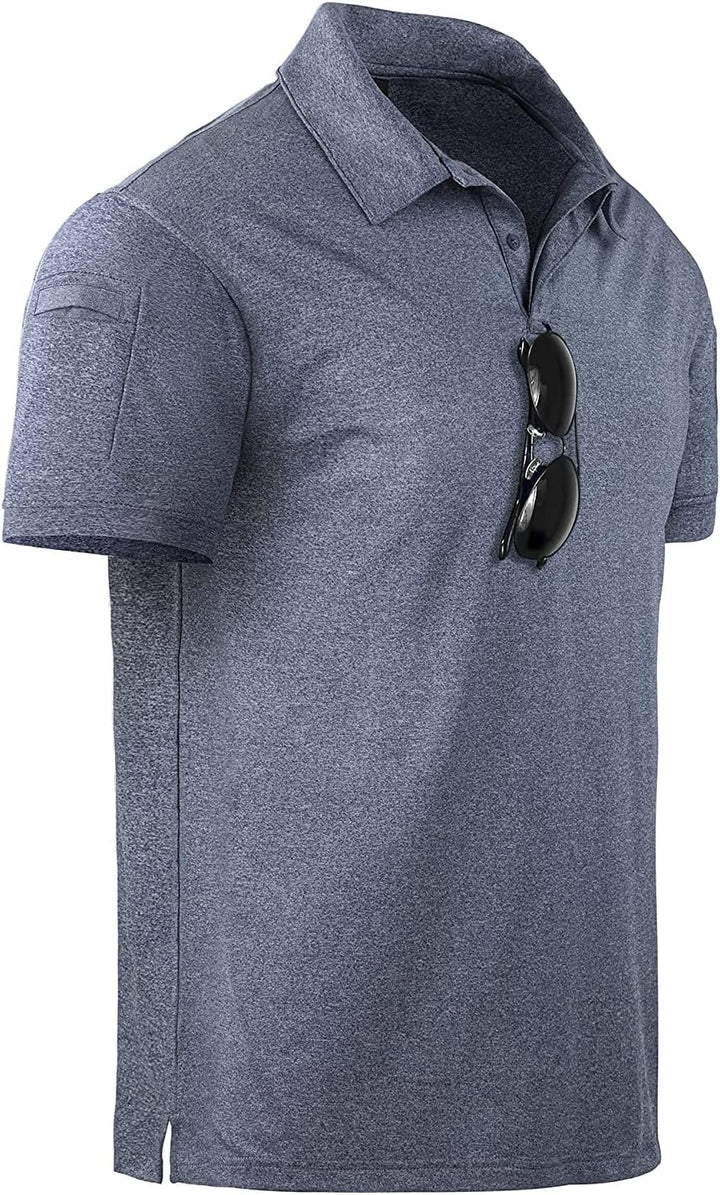 SwissWell Polo Shirts Herren Kurzarm Golf Tennis Atmungsaktives Outdoor Sommer Sports Poloshirt mit