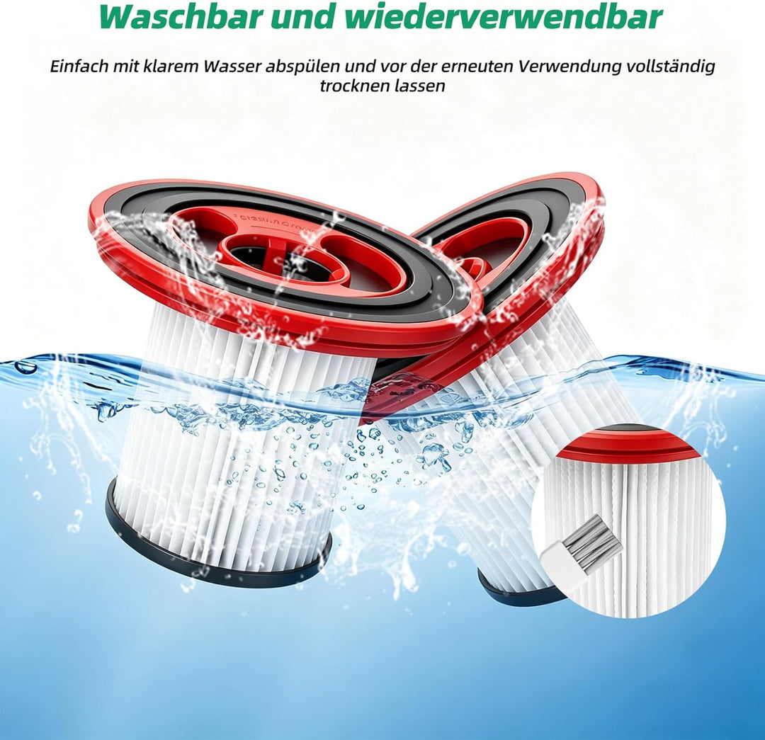 5 Stück Ersatzfilter Filter für Bosch Unlimited Serie 7 Akku-Staubsauger, 12040193 BKS711XXL BBS711W