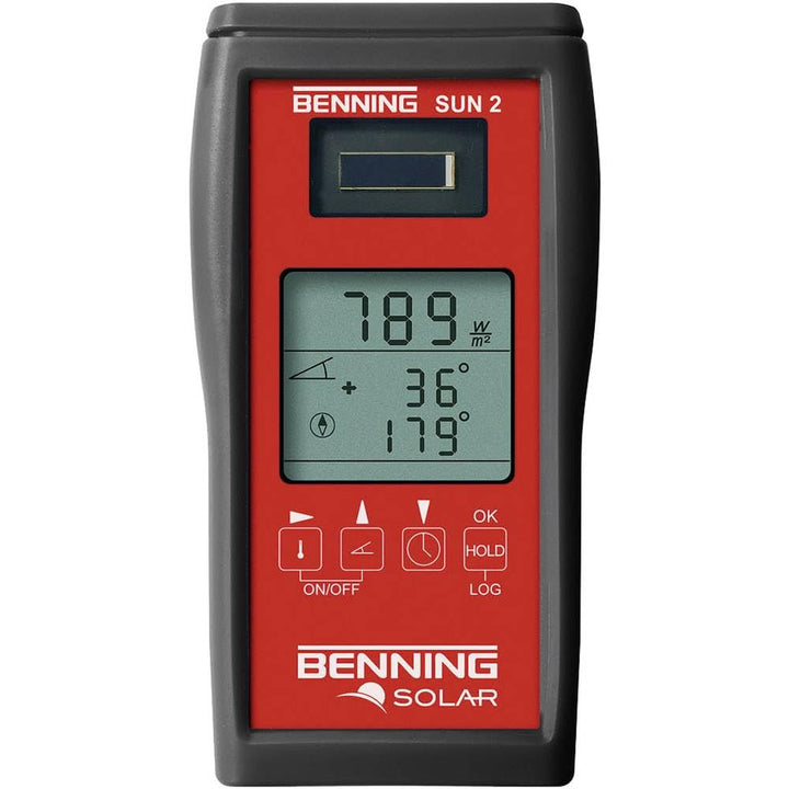 Benning SUN 2 Gerät zur Messung von Temperatur und Strahlung,