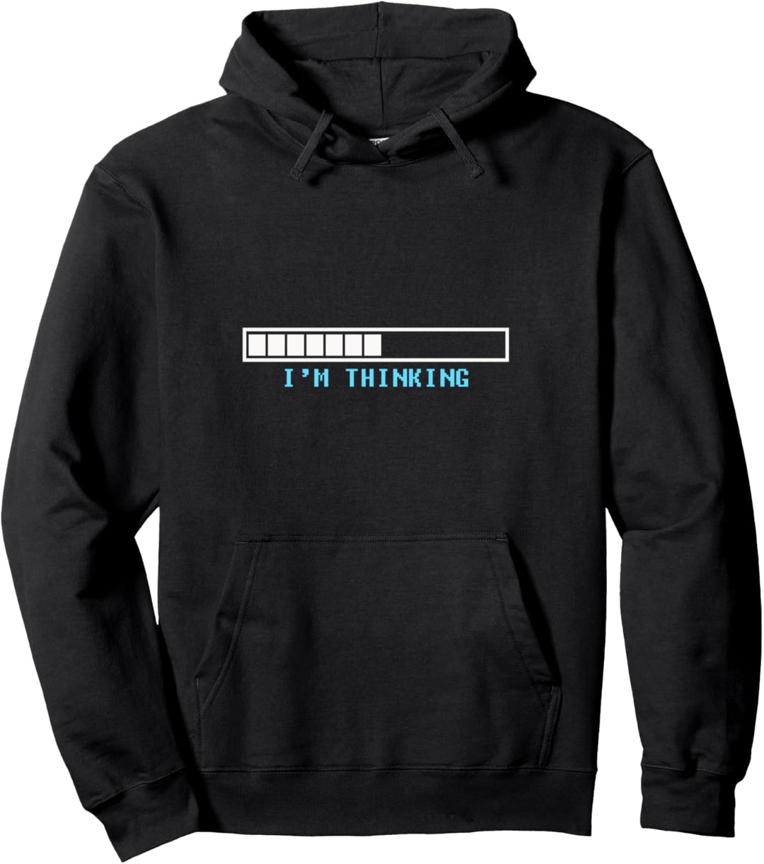 Ich denke für Geeks, Nerds, Programmierer, lustig Pullover Hoodie