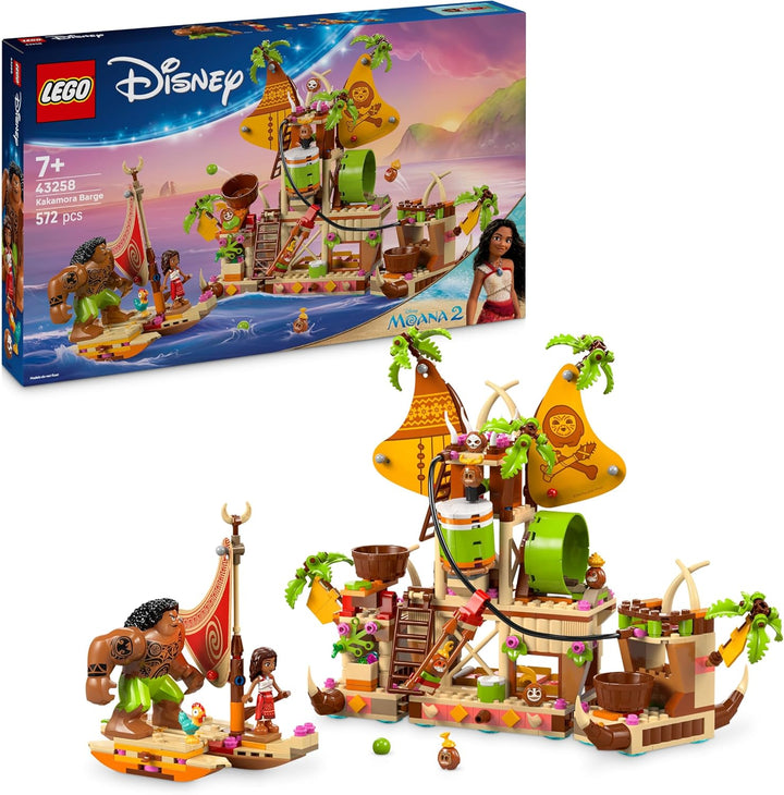 LEGO ǀ Disney Vaiana 2 Kakamora-Barge - Kakamora Boot - Spielzeug für Mädchen und Jungen ab 7 Jahren