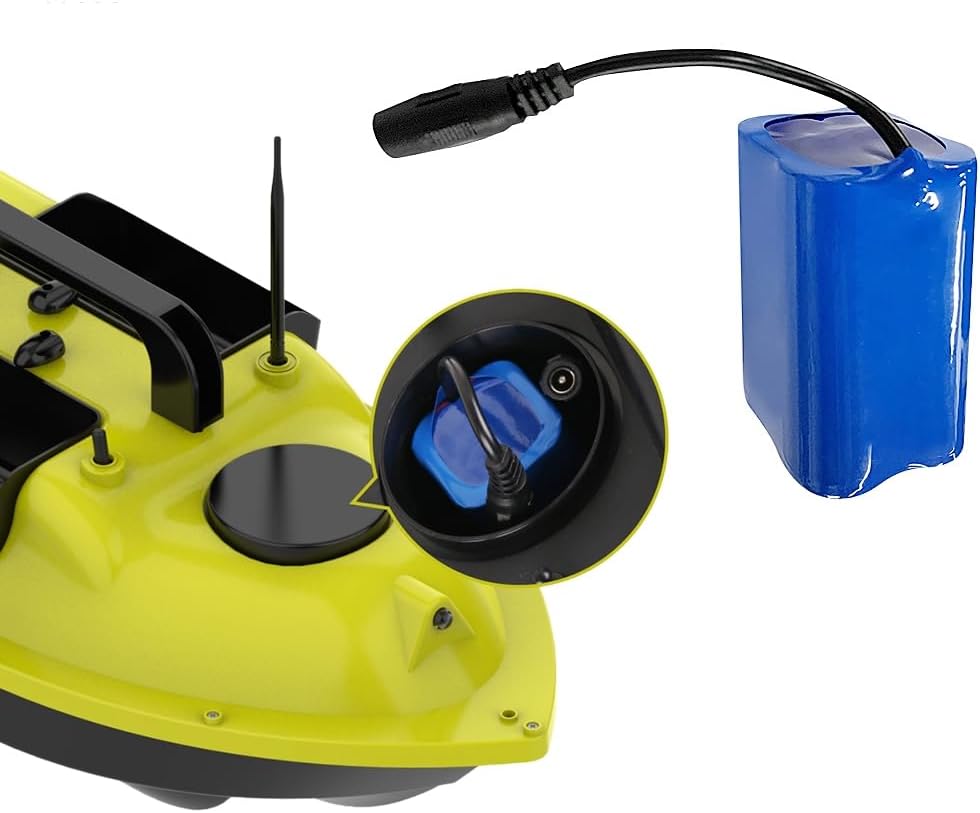 Sunydog D18B 7,4 V Batterieersatz & GPS Fischerköderboot 12000mAh Battery, 12000mAh Battery