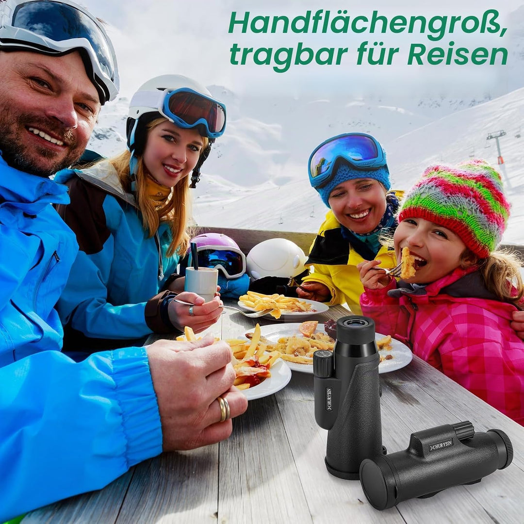 HD 8 x 42 Monokular – mit optischem HD-System, verbesserter Griffigkeit, wasserdicht, beschlagsicher
