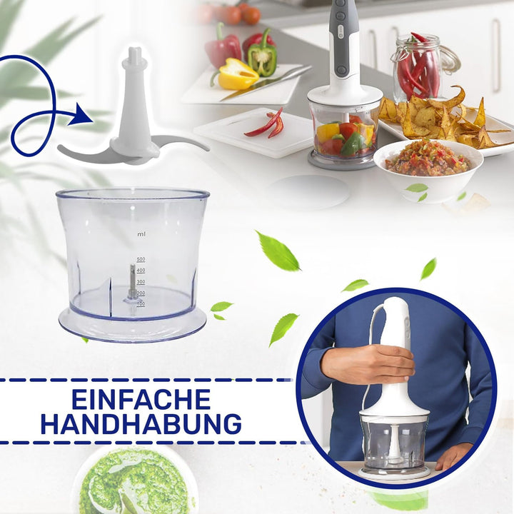 MONTERAL Messer für Zerkleinerungs Elektrische Stabmixer 500 ml mit Originalcode KW712997 für Kenwoo