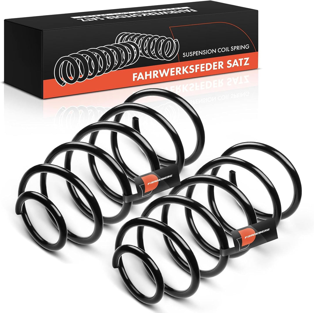Frankberg 2x Federn Fahrwerksfeder Vorderachse Kompatibel mit S60 I 2.4L Limousine 2001-2010 Replace