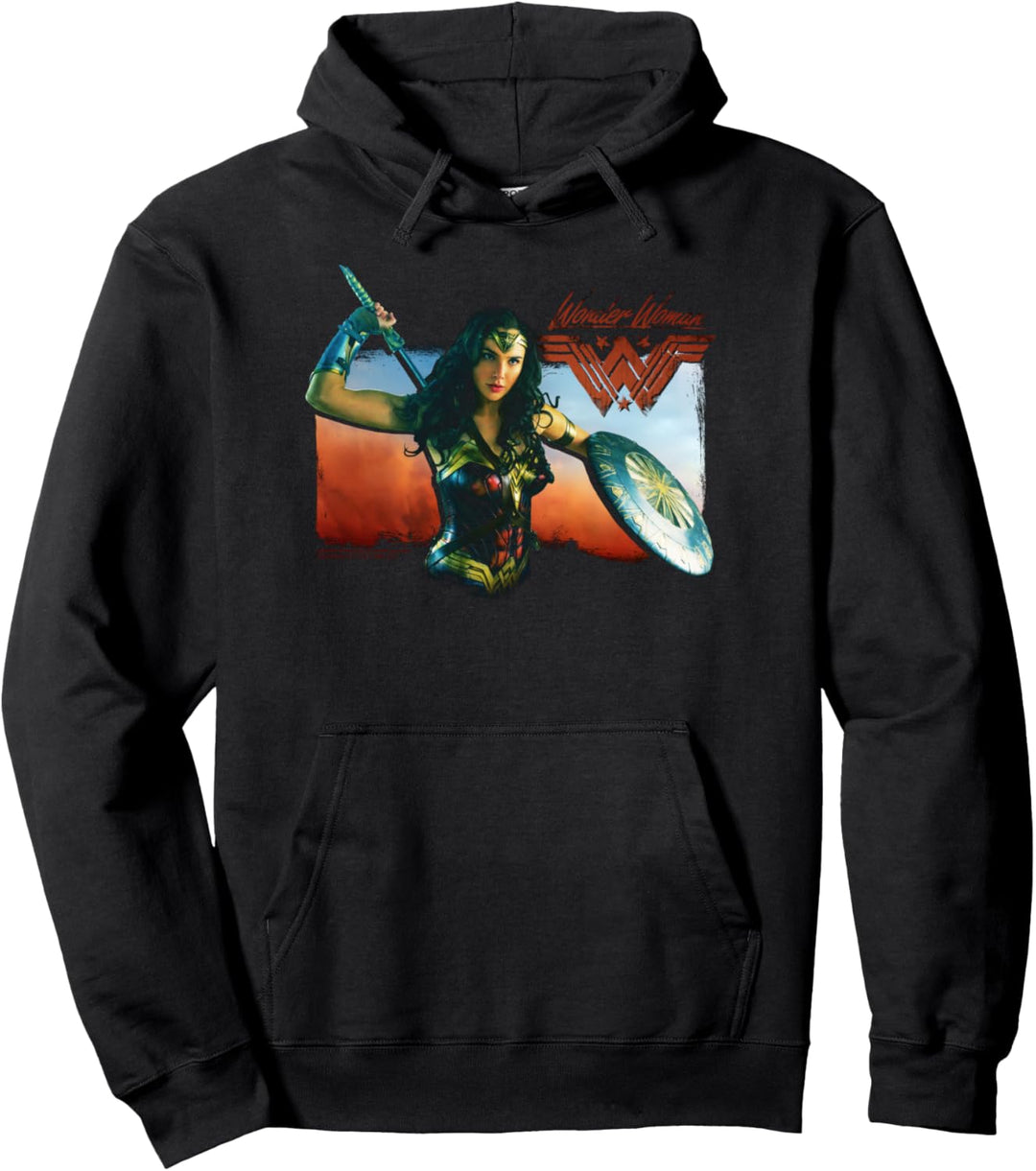 Wonder Woman Movie Warrior Woman Pullover Hoodie