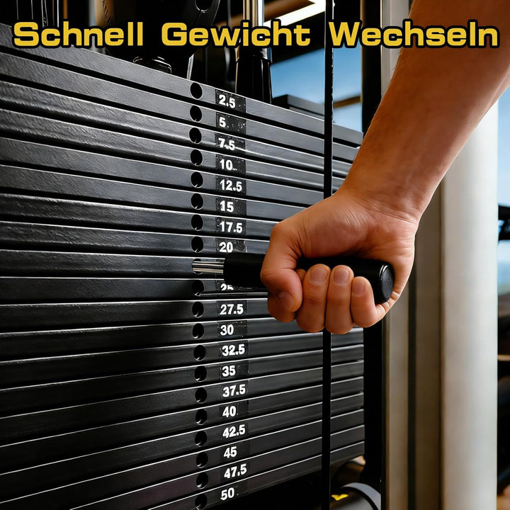 Stift Zum Abnehmen des Gegengewichts Im Fitnessstudio, ABS-Stahl-Gewichtsstapel-Maschinenstift für F