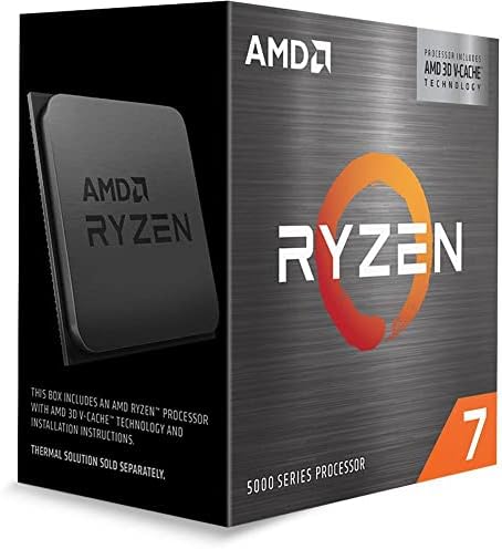 AMD Ryzen 7 5800X3D Processor 3.4 GHz 96 MB L3 Nur Prozessor