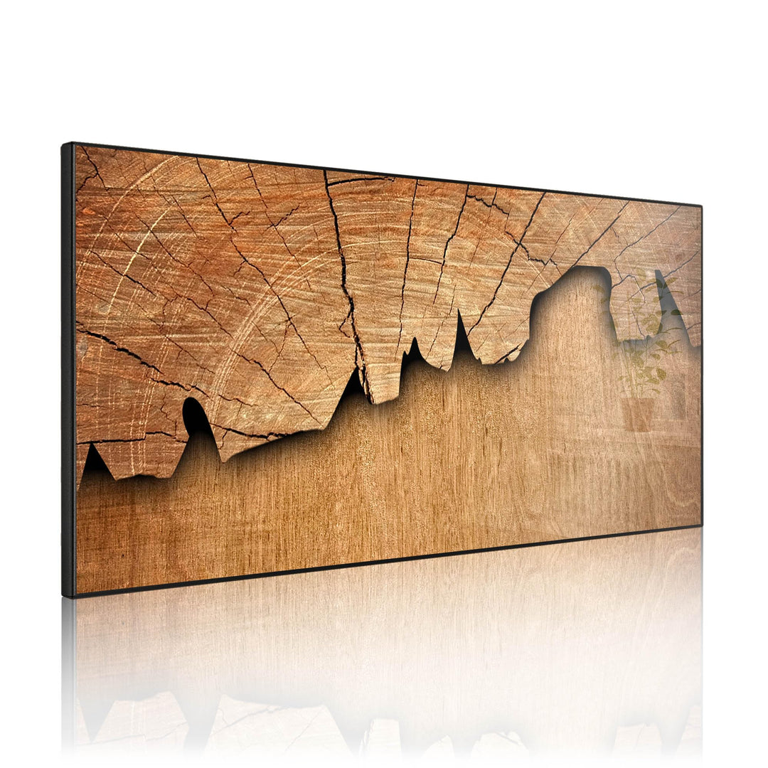 banjado Magnettafel schwarz 78 x 37cm / Magnetwand Metall/Magnetpinnwand als Memoboard/Pinnwand Magn