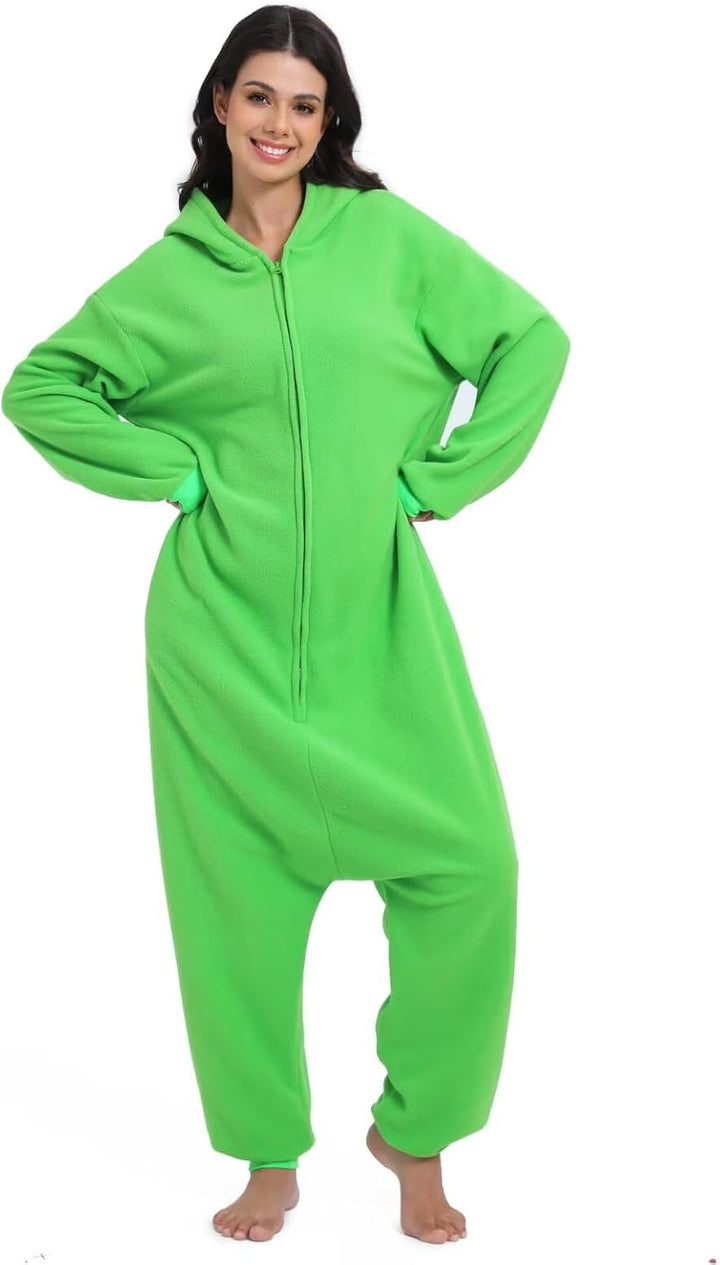 Tier Onesie Karneval Halloween Kostüm Cosplay Schlafanzüge Erwachsene M Zip Ausländer, M Zip Ausländ
