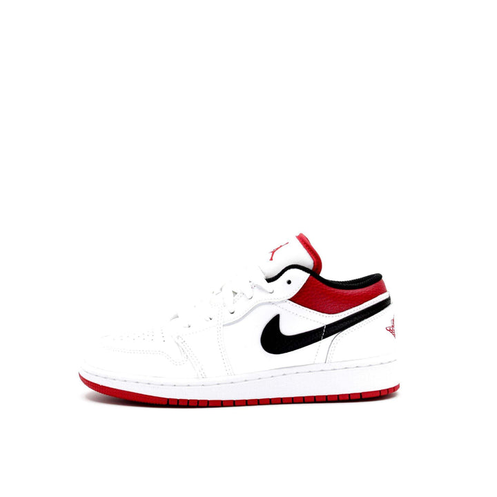 Nike Herren Air Jordan 1 LowBasketballschuh 42 EU Weiss, 42 EU Weiss