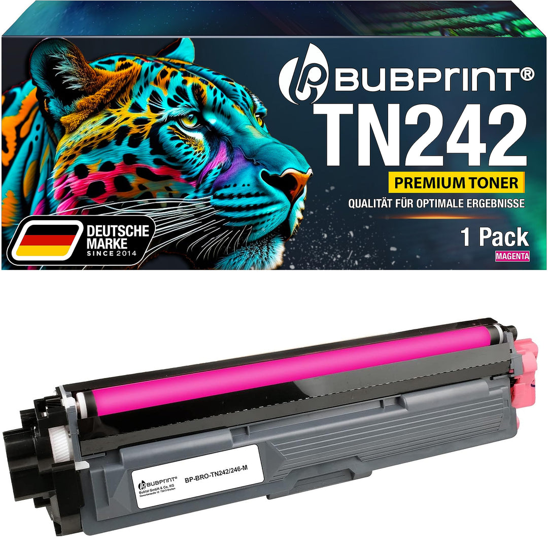 Bubprint Toner kompatibel als Ersatz für Brother TN-242M TN-246M für DCP-9017CDW DCP-9022CDW HL-3142