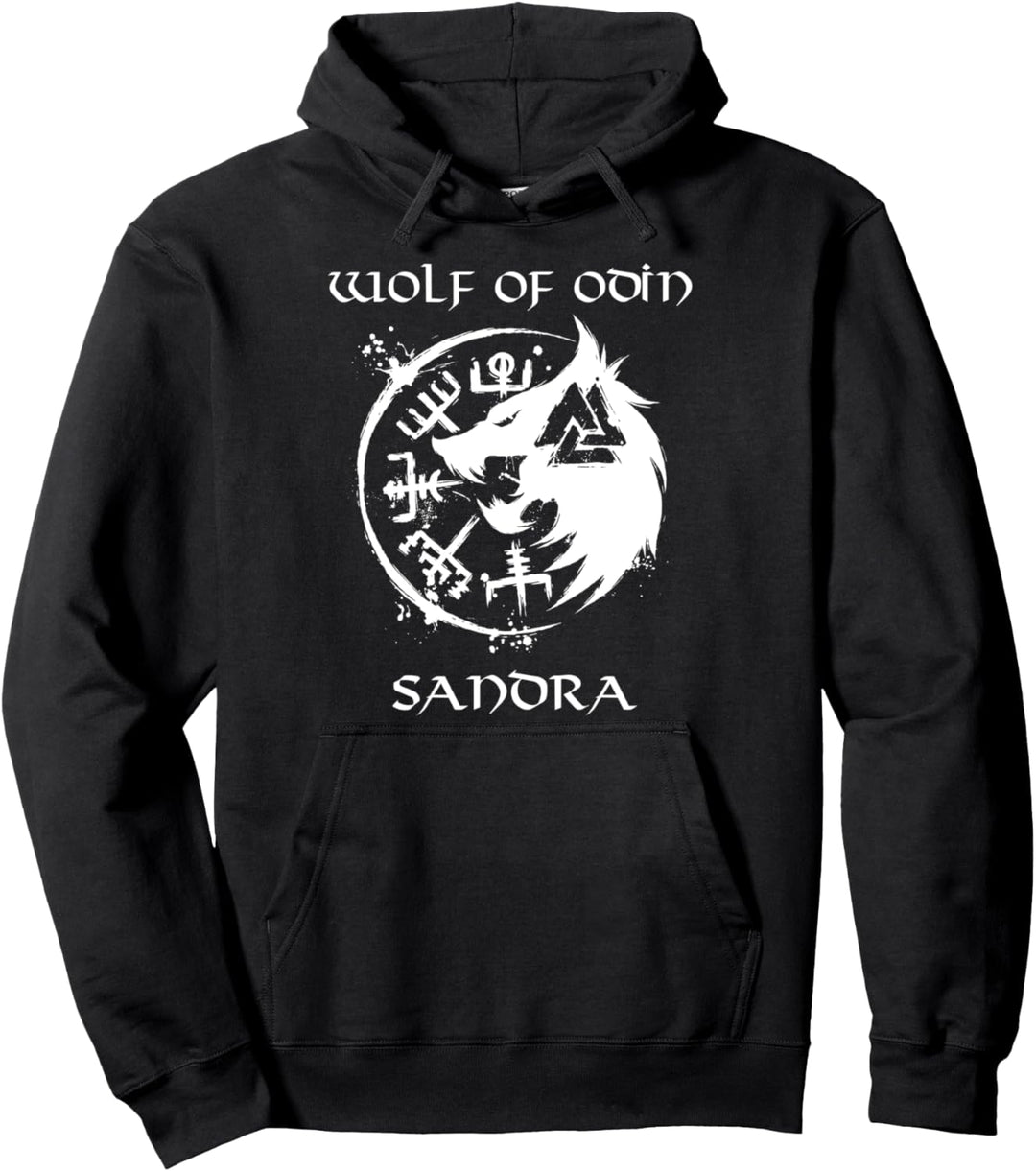 Wolf Of Odin Sandra Pullover Hoodie