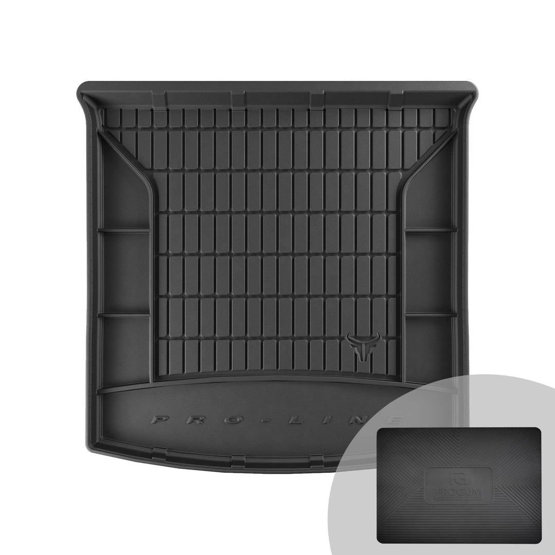 FROGUM ProLine 3D Gummimatte Exklusive Auto Kofferraummatte Kofferraumwanne für Skoda Kodiaq ab 2016