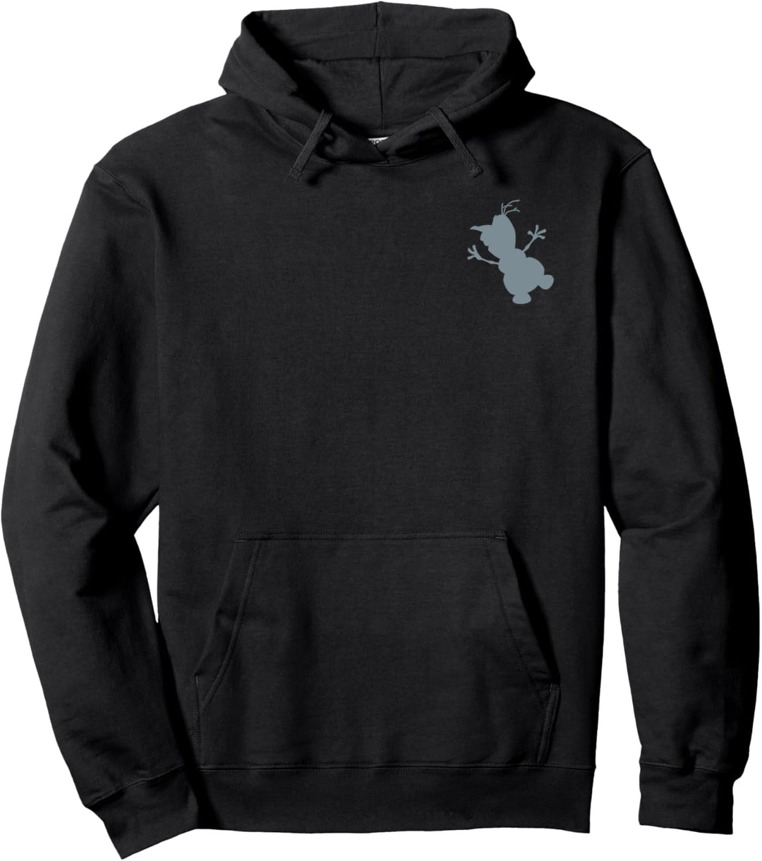 Disney Frozen Pocket Olaf Silhouette Pullover Hoodie
