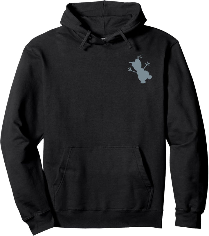 Disney Frozen Pocket Olaf Silhouette Pullover Hoodie