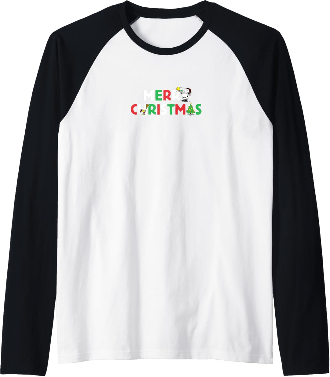 Peanuts - Snoopy Frohe Weihnachten Raglan