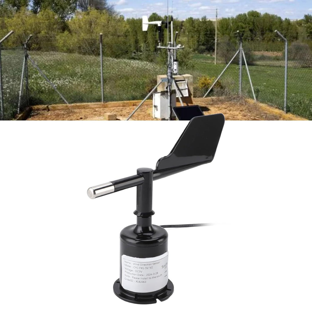 360 Grad Wind richtungs sensor DC 5V Präzise Anemometer Sensor Wind anzeiger Schutz für Garten Gewäc