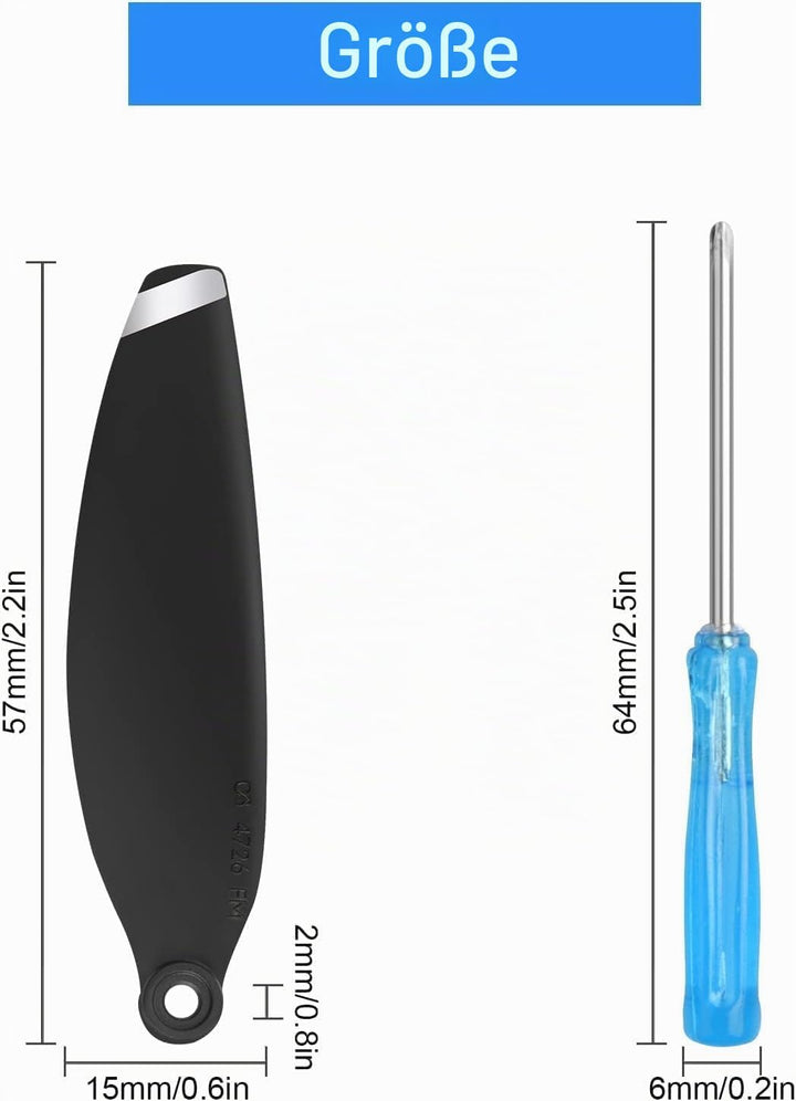 Propeller für DJI Mini 4K/2/2 SE/SE Drohnen Ersatz Propeller Blätter Geräuscharm Flügel für DJI Mini