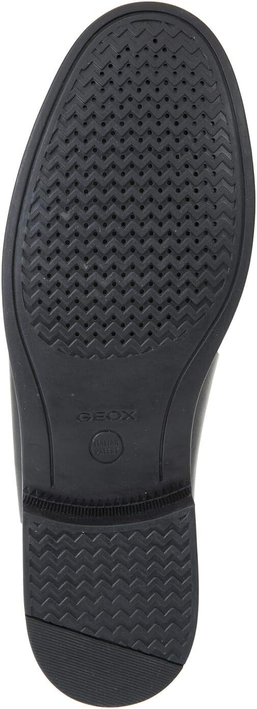 Geox Herren U641zb00043Loafer 40 EU Schwarz, 40 EU Schwarz