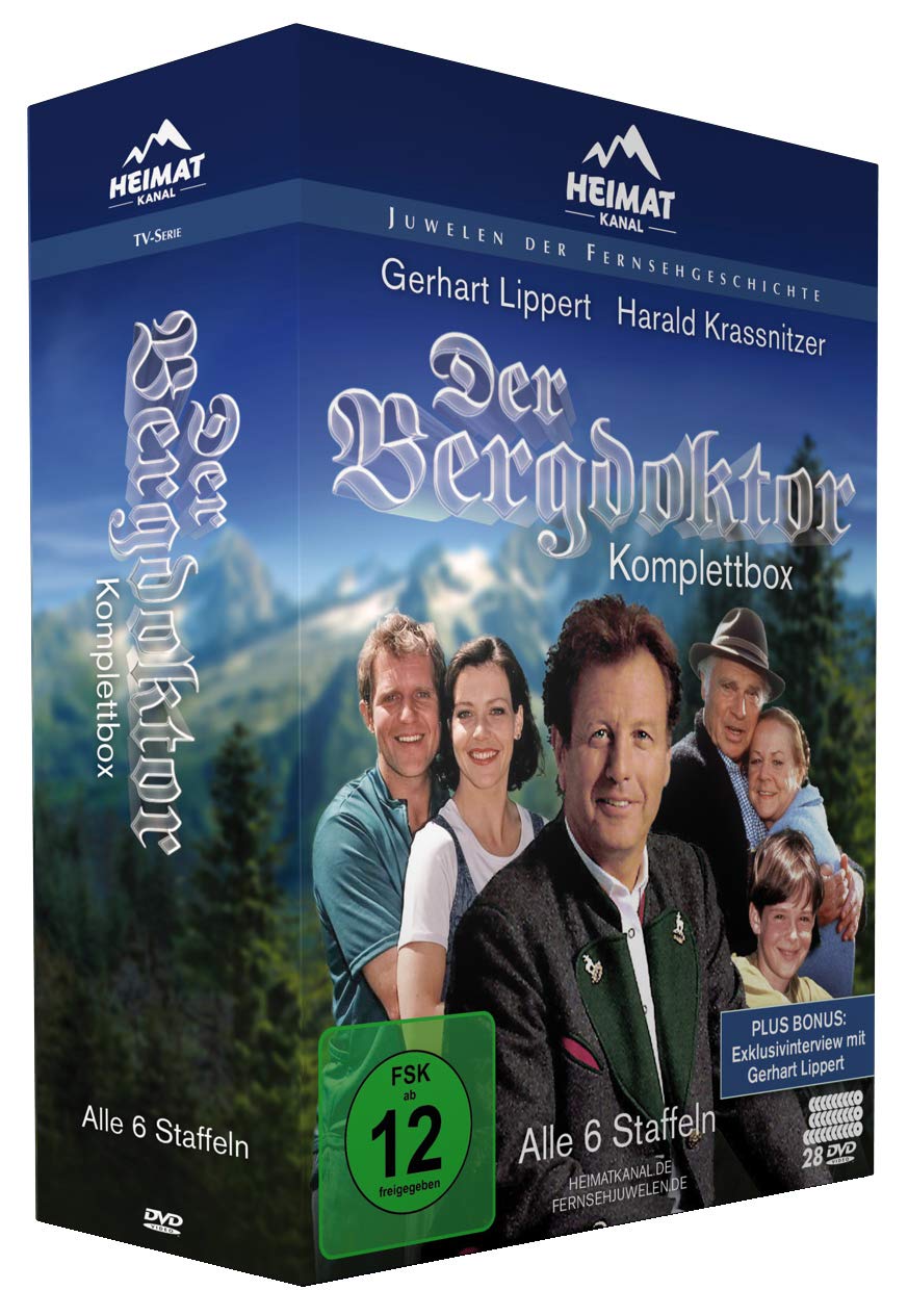 Der Bergdoktor - Heimatkanal Gesamtedition (Alle 6 Staffeln / 95 Folgen) - Fernsehjuwelen [28 DVDs],