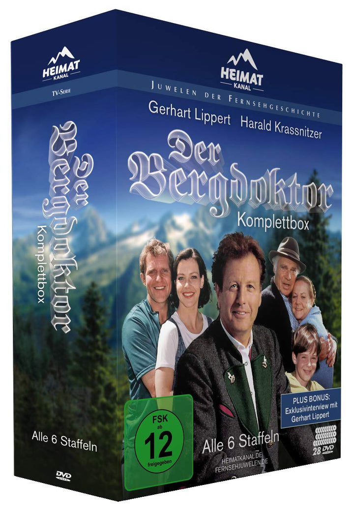 Der Bergdoktor - Heimatkanal Gesamtedition (Alle 6 Staffeln / 95 Folgen) - Fernsehjuwelen [28 DVDs],