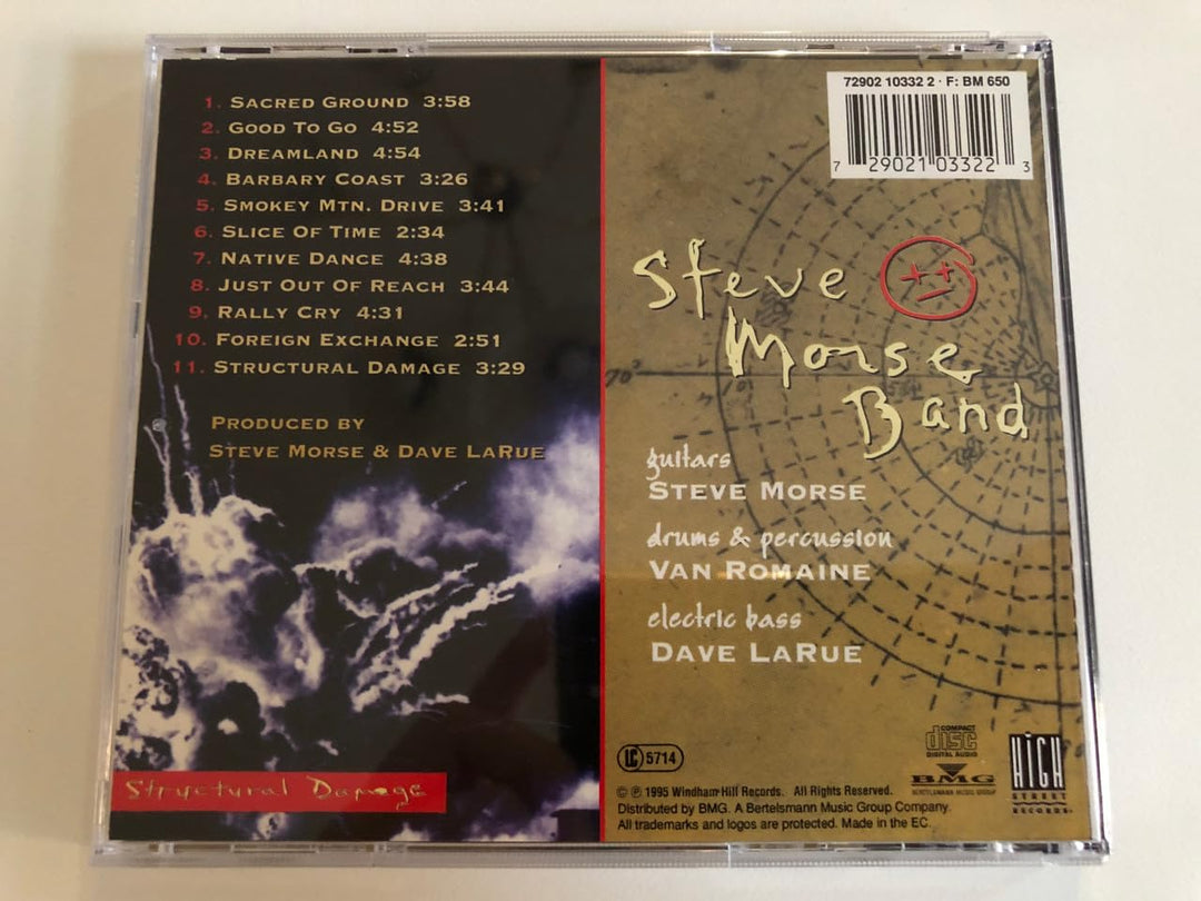 Structural Damage, Audio-CD