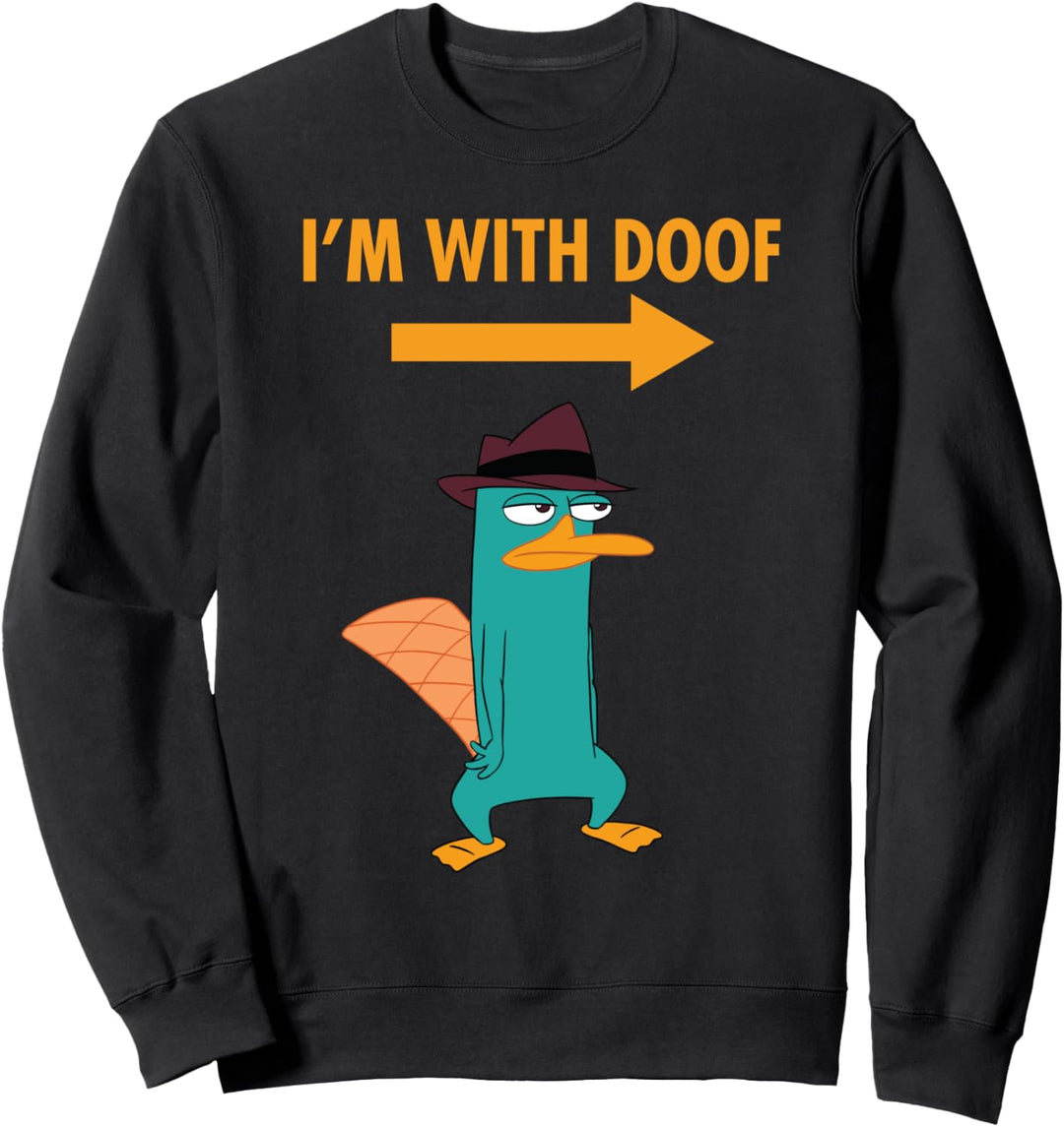 Phineas and Ferb: Candace Against the Universe I'm With Doof Sweatshirt
