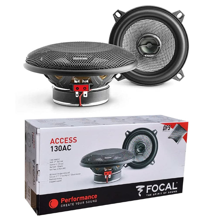 2 koaxial Lautsprecher kompatibel mit FOCAL ACCESS 130AC 130 AC 2-Wege 13 cm 130 mm 5" Durchmesser 5