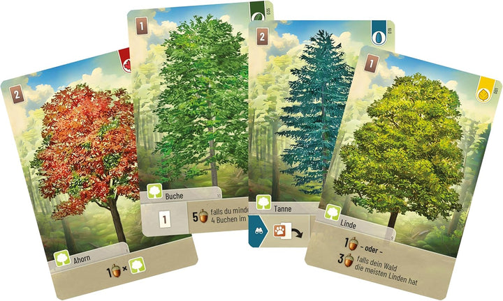 Lookout, Mischwald, Familienspiel, Kartenspiel, 2-5 Spieler, Ab 10+ Jahren, 60 Minuten, Deutsch