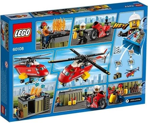 LEGO City 60108 - Feuerwehr-Löscheinheit Single, Single